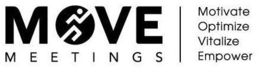 MOVE MEETINGS MOTIVATE OPTIMIZE VITALIZE EMPOWER trademark