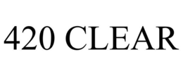 420 CLEAR trademark