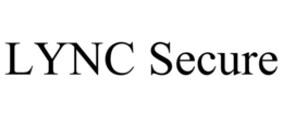 LYNC SECURE trademark