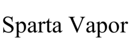 SPARTA VAPOR trademark
