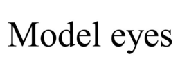 MODEL EYES trademark