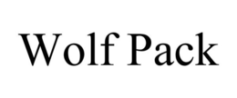 WOLF PACK trademark