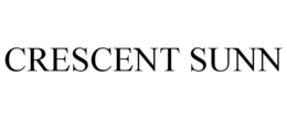 CRESCENT SUNN trademark