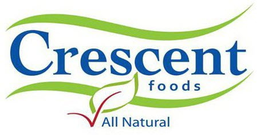 CRESCENT FOODS ALL NATURAL trademark
