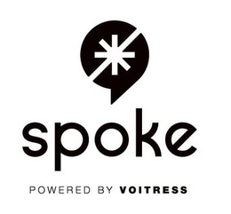 SPOKE POWERED BY VOITRESS trademark