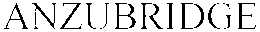 ANZUBRIDGE trademark