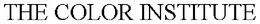 THE COLOR INSTITUTE trademark