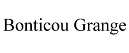 BONTICOU GRANGE trademark