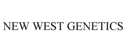NEW WEST GENETICS trademark