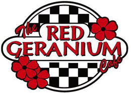 THE RED GERANIUM CAFE trademark