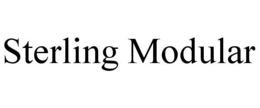 STERLING MODULAR trademark