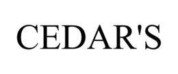 CEDAR'S trademark