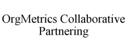 ORGMETRICS COLLABORATIVE PARTNERING trademark