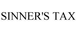 SINNER'S TAX trademark