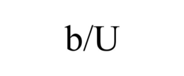 B/U trademark