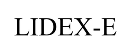 LIDEX-E trademark