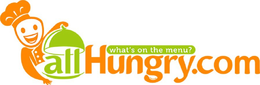 ALLHUNGRY.COM WHAT'S ON THE MENU? trademark