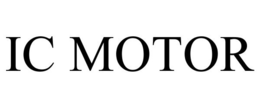 IC MOTOR trademark