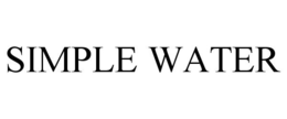 SIMPLE WATER trademark