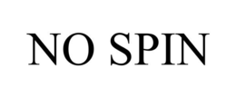 NO SPIN trademark
