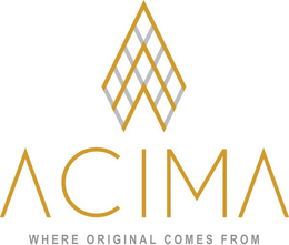 ACIMA, WHERE ORIGINAL COMES FROM trademark