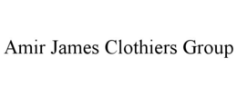 AMIR JAMES CLOTHIERS GROUP trademark