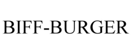 BIFF-BURGER trademark