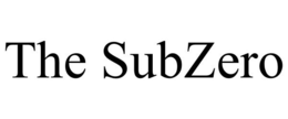 THE SUBZERO trademark