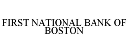 FIRST NATIONAL BANK OF BOSTON trademark