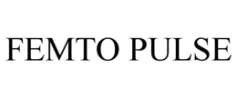 FEMTO PULSE trademark