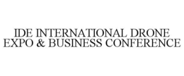 IDE INTERNATIONAL DRONE EXPO & BUSINESS CONFERENCE trademark