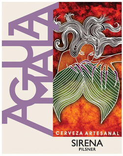 AGUAMALA SIRENA CERVEZA ARTESANAL PILSNER trademark