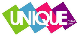 UNIQUE PRINTED GLASS trademark