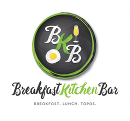 BKB BREAKFAST KITCHEN BAR BREAKFAST. LUNCH. TAPAS. trademark