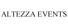 ALTEZZA EVENTS trademark