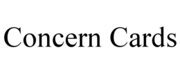 CONCERN CARDS trademark