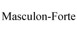 MASCULON-FORTE trademark