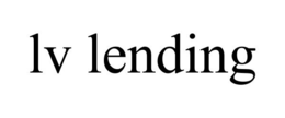 LV LENDING trademark