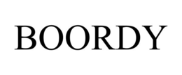 BOORDY trademark
