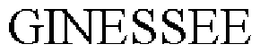 GINESSEE trademark