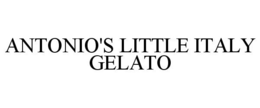 ANTONIO'S LITTLE ITALY GELATO trademark
