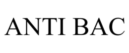 ANTI BAC trademark