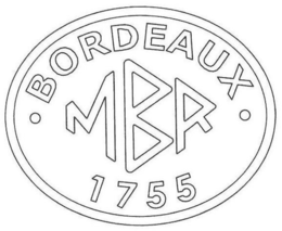 · BORDEAUX · MBR 1755 trademark
