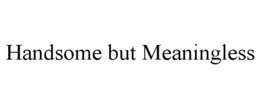 HANDSOME BUT MEANINGLESS trademark