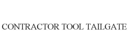 CONTRACTOR TOOL TAILGATE trademark