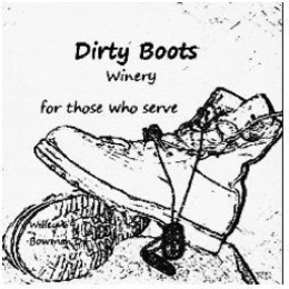 DIRTY BOOTS WINERY FOR THOSE WHO SERVE trademark