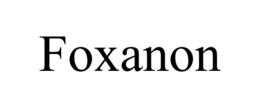 FOXANON trademark