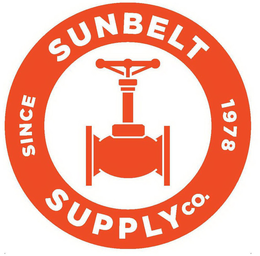 SUNBELT SUPPLY CO. SINCE 1978 trademark