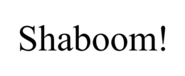 SHABOOM! trademark