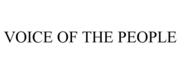 VOICE OF THE PEOPLE trademark